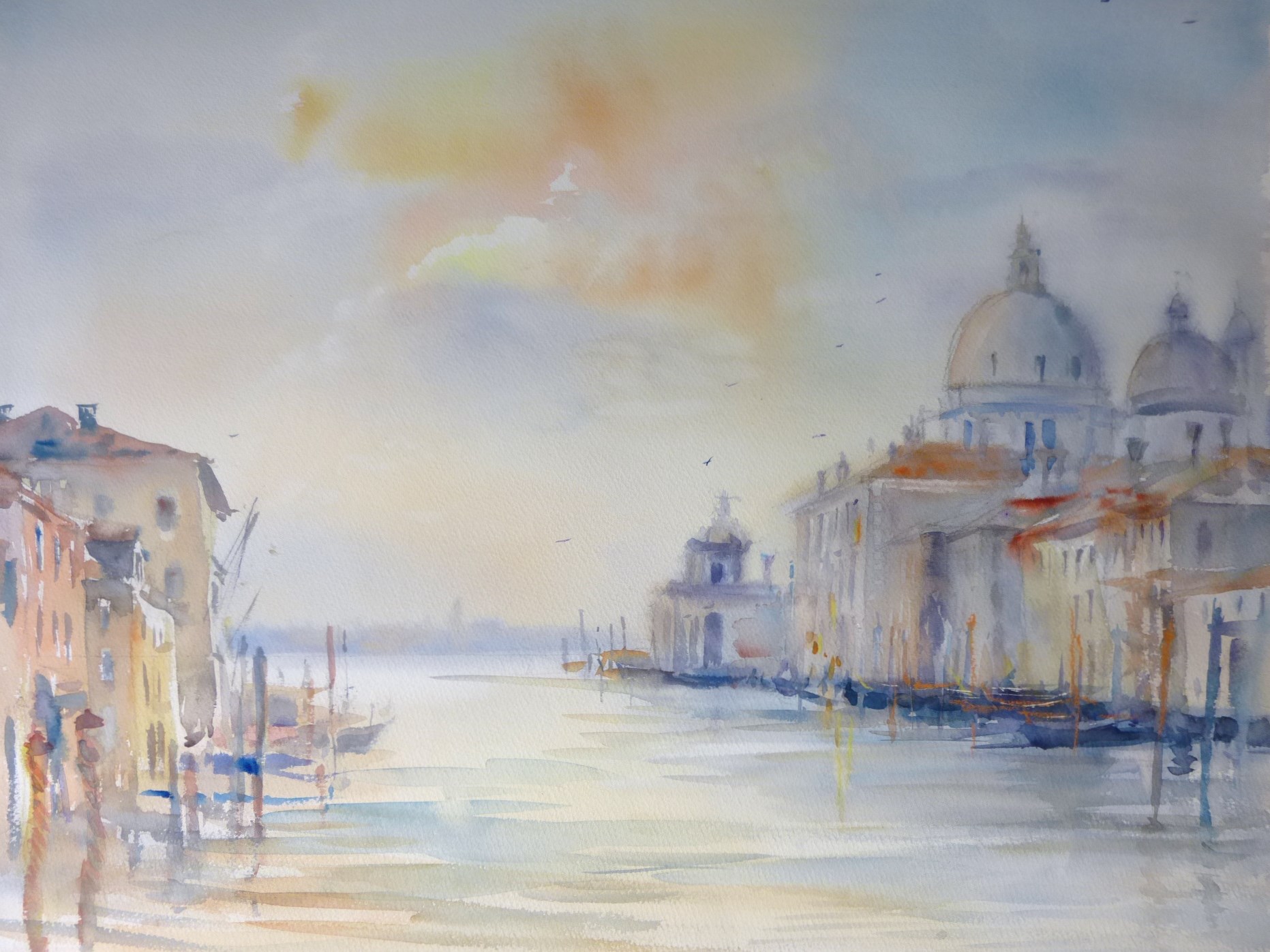 Buona sera, Venezia! 48x53cm., 2015